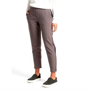 Athleta Brooklyn Ankle Pant Brown Plaid Size 8